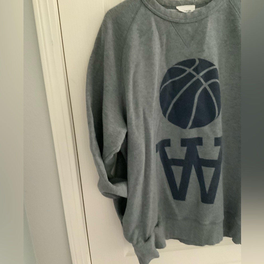 Wood Wood Grey Crew Neck Sweatshirt Size XLarge Men's - Picture 10 of 10